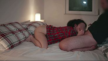 Not the Front Door, Not Tonight - Tiny ass takes big dick passionately FREE
