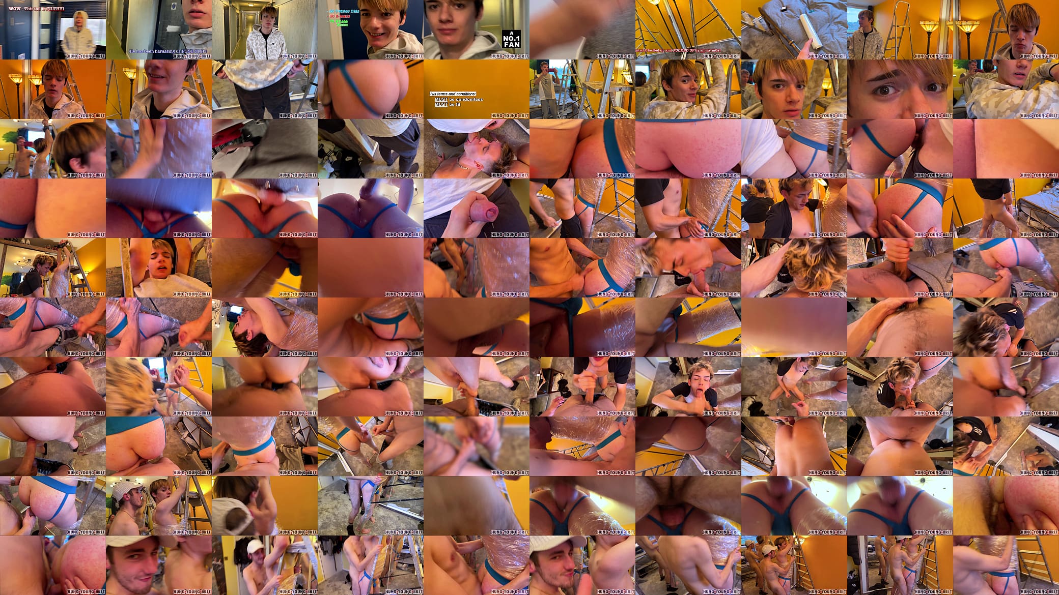 Cute teen takes 12 LOADS by 10x HUNG Authentic Scallys condomless 预览图
