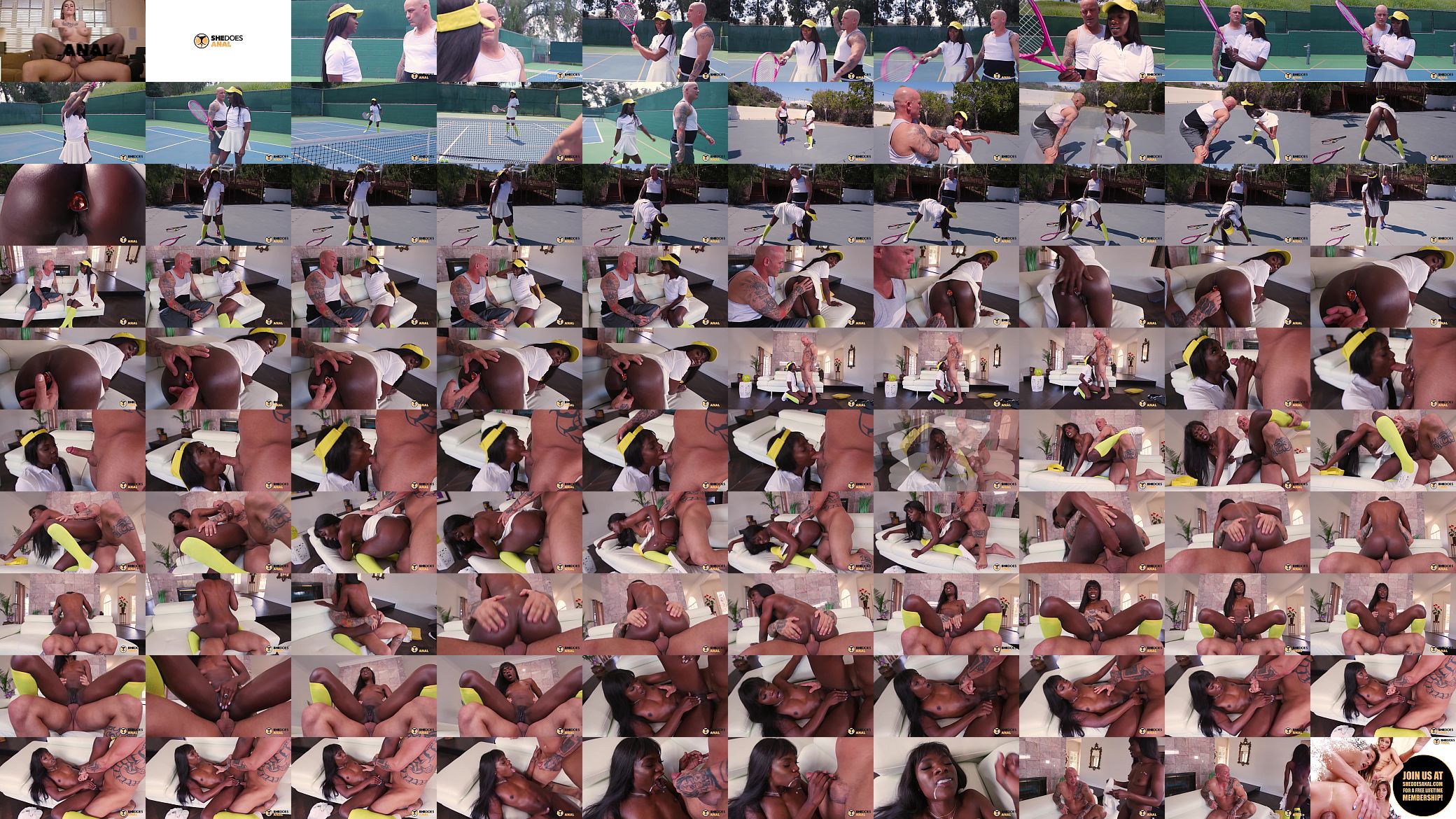 SheDoesAnal - Tennis Babe Ana Foxxx Takes Anal Lessons From Coach 预览图