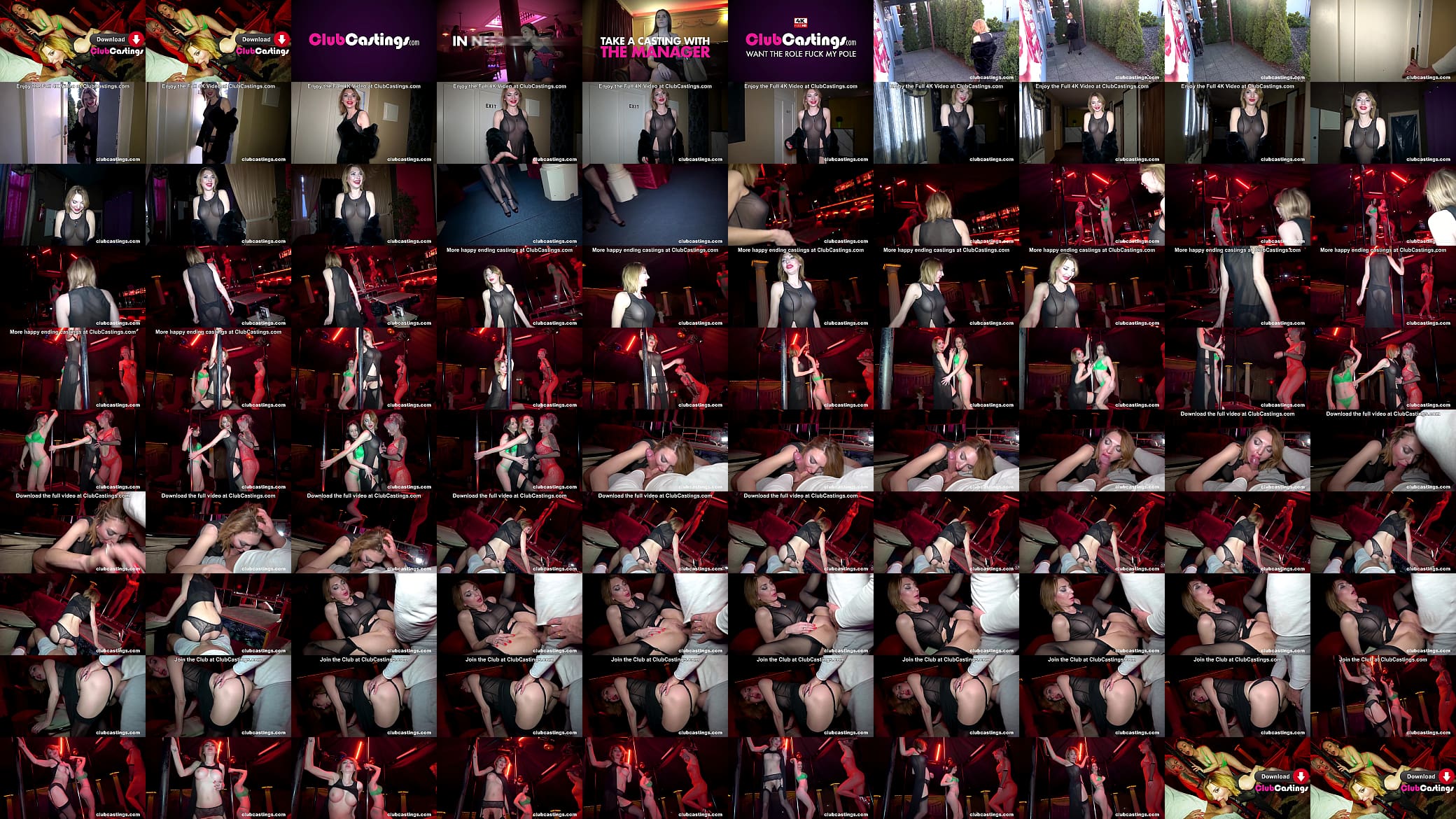 Katerina Berg casting at a new club 预览图