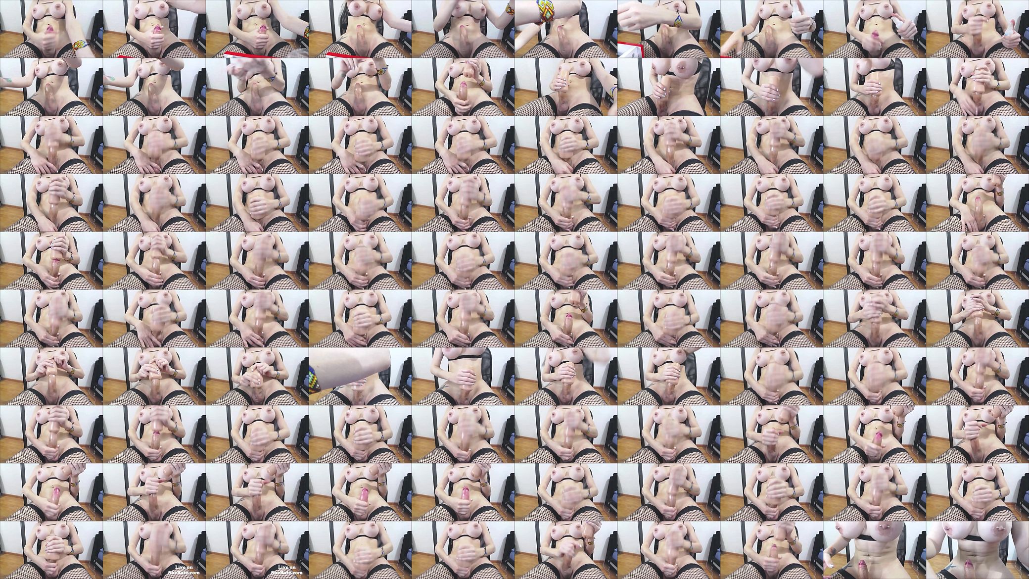 Blonde Shecock Fleshlighting Herself 预览图