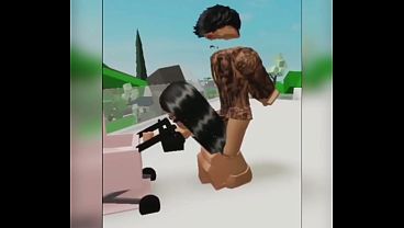 Pareja de morenos es pillada teniendo sexo al aire libre en brookhaven