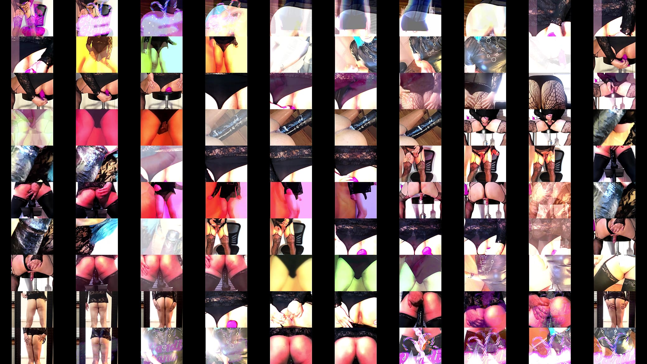 Sissy Slut Hot Kandi Kane Shemale Compilation #2 PMV 预览图