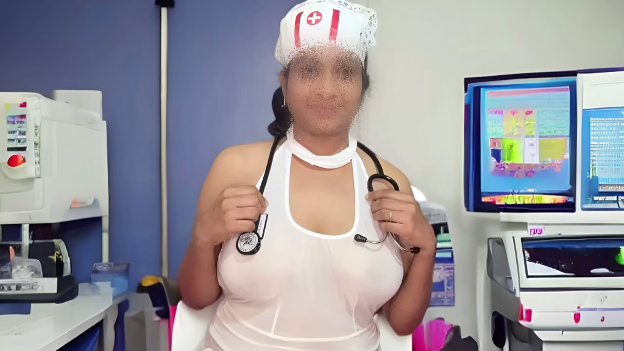 Fake Hospital Sex- Big Dick Patient Seduce and Fucked by Nurse Girl