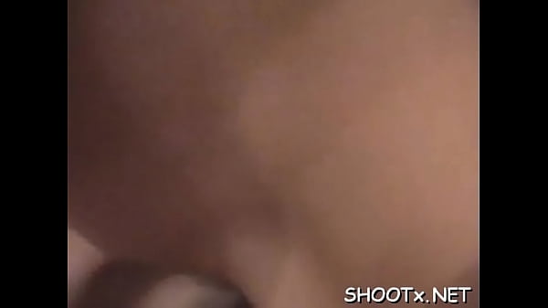 Fascinating brunette damsel Tanya awards lad wi...