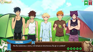 Game: Friends Camp Episode 4 - We return to the camp (Russian voice acting)