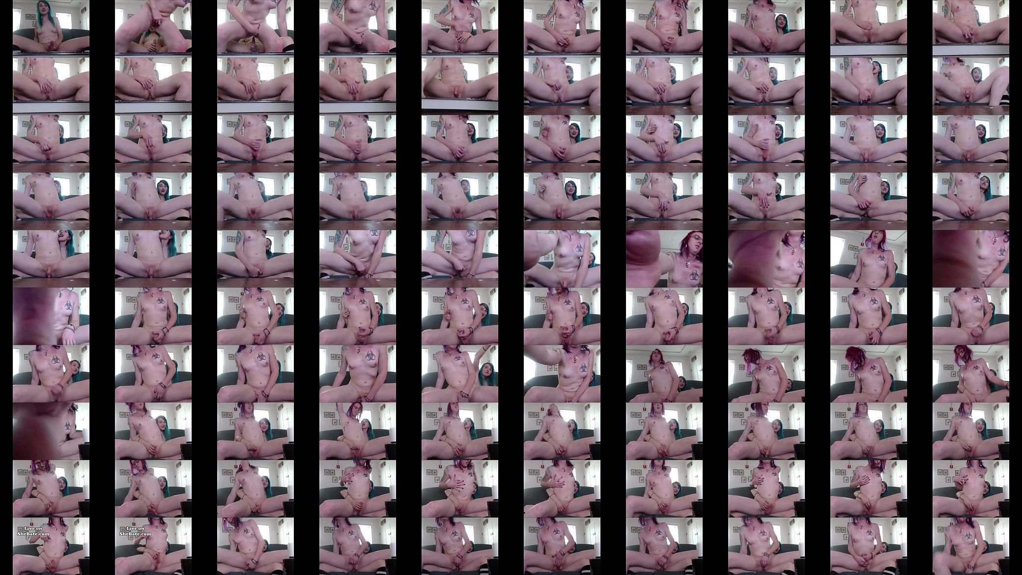 Shemale Couple Having Deep Anal On Webcam 预览图