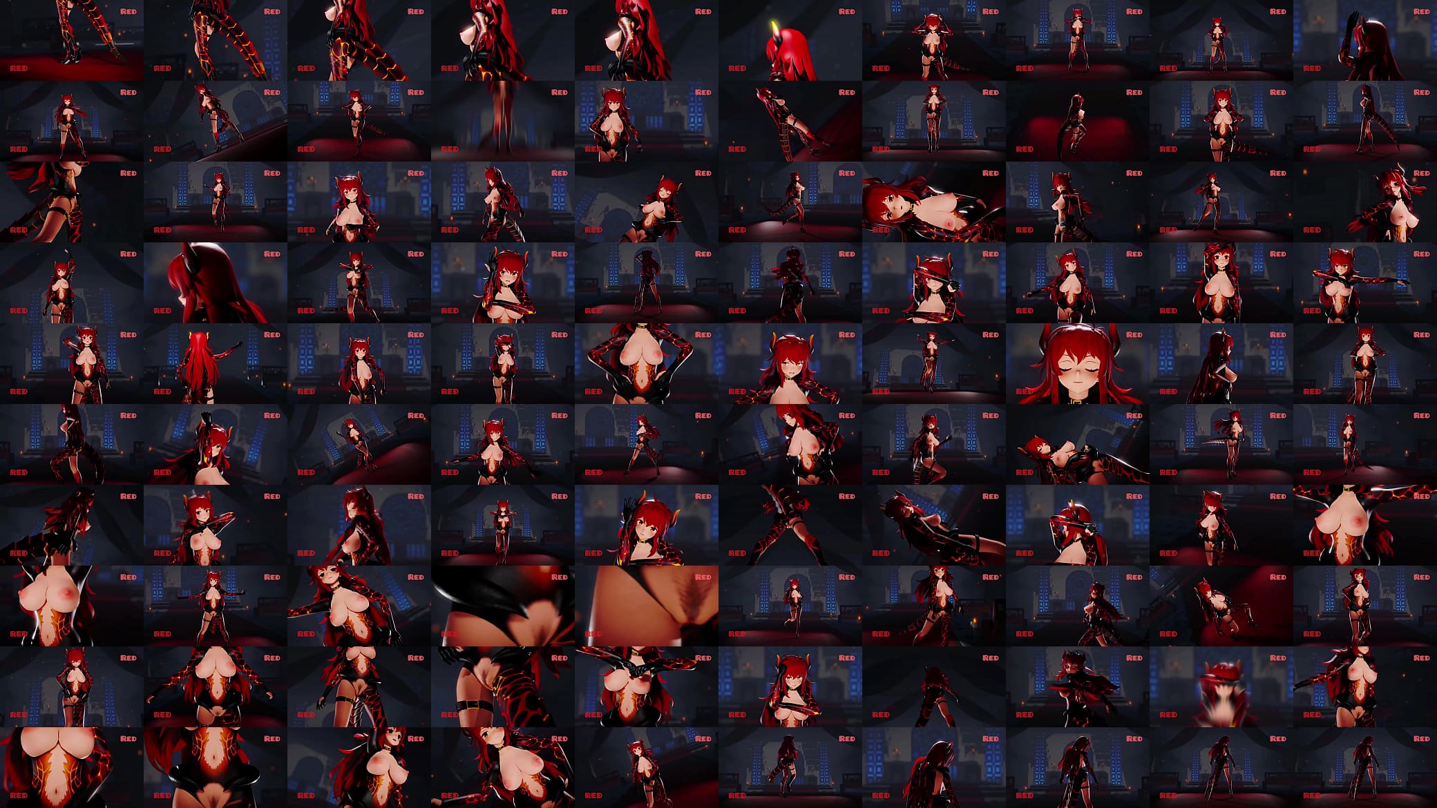 CONQUEROR MMD R18 RED 预览图