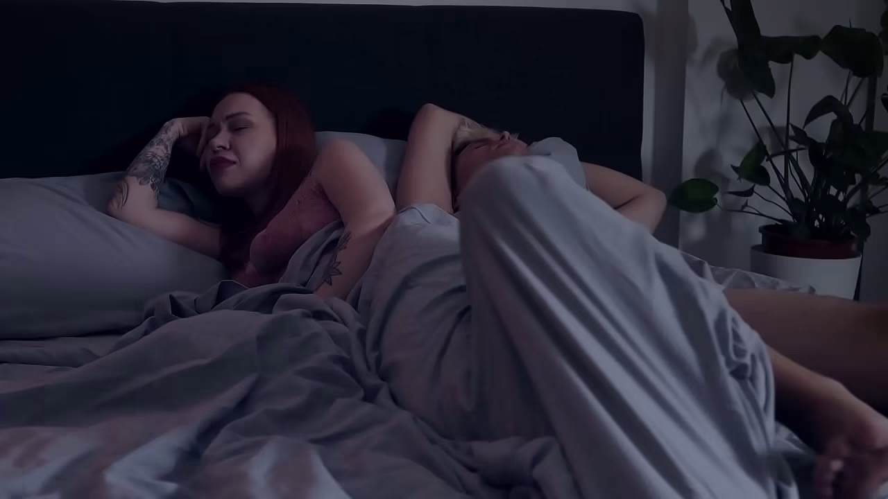 MILF stepmom shares bed with stepson