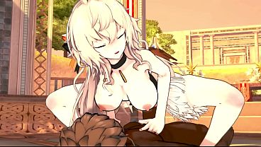 “ Alter Ganyu goth and horny gets mercilessly destroyed until she screams like crazy ”