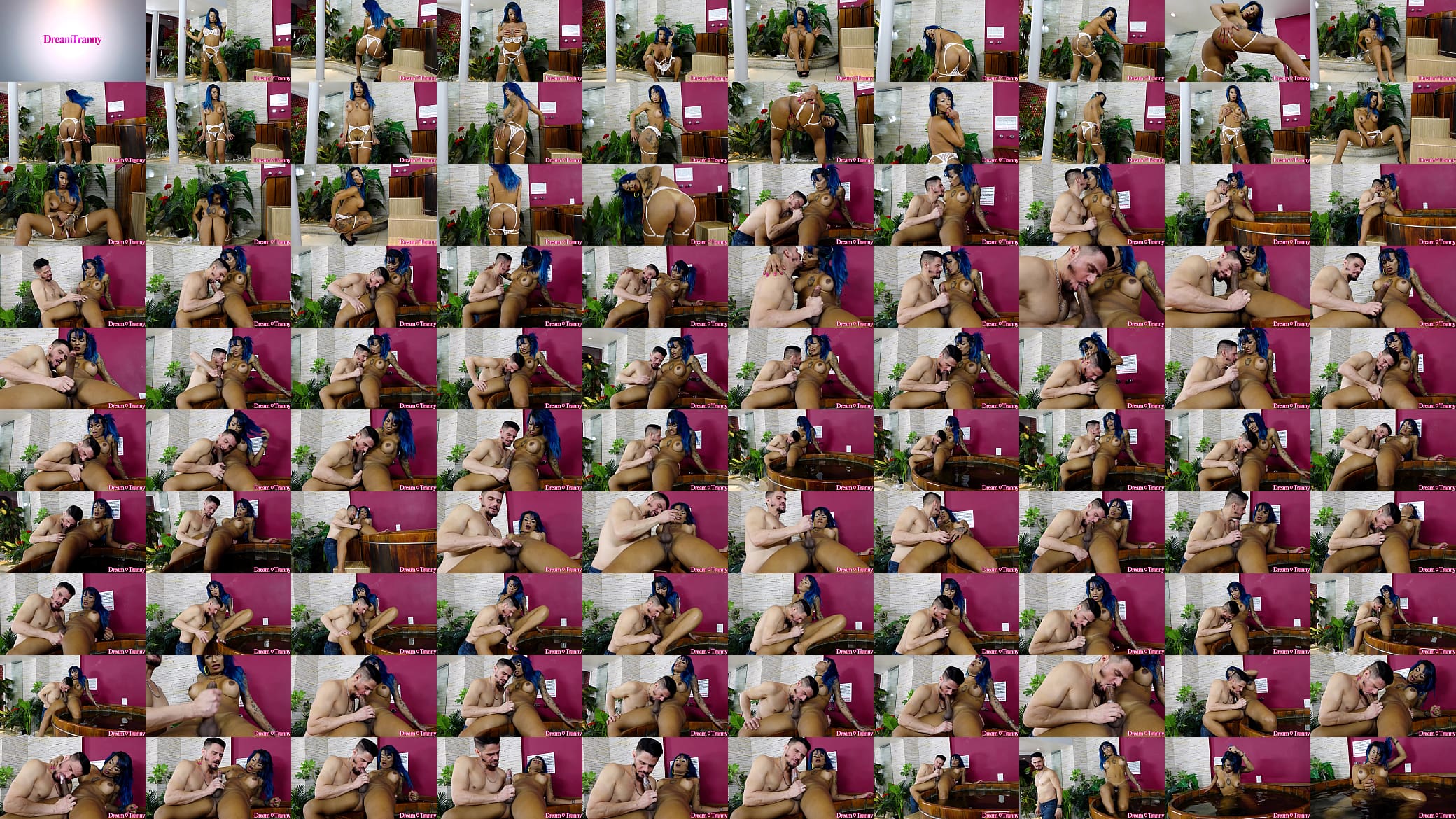 Sexy Hung Tranny Izabely Santana Has Her Big Potent Cock Sucked 预览图
