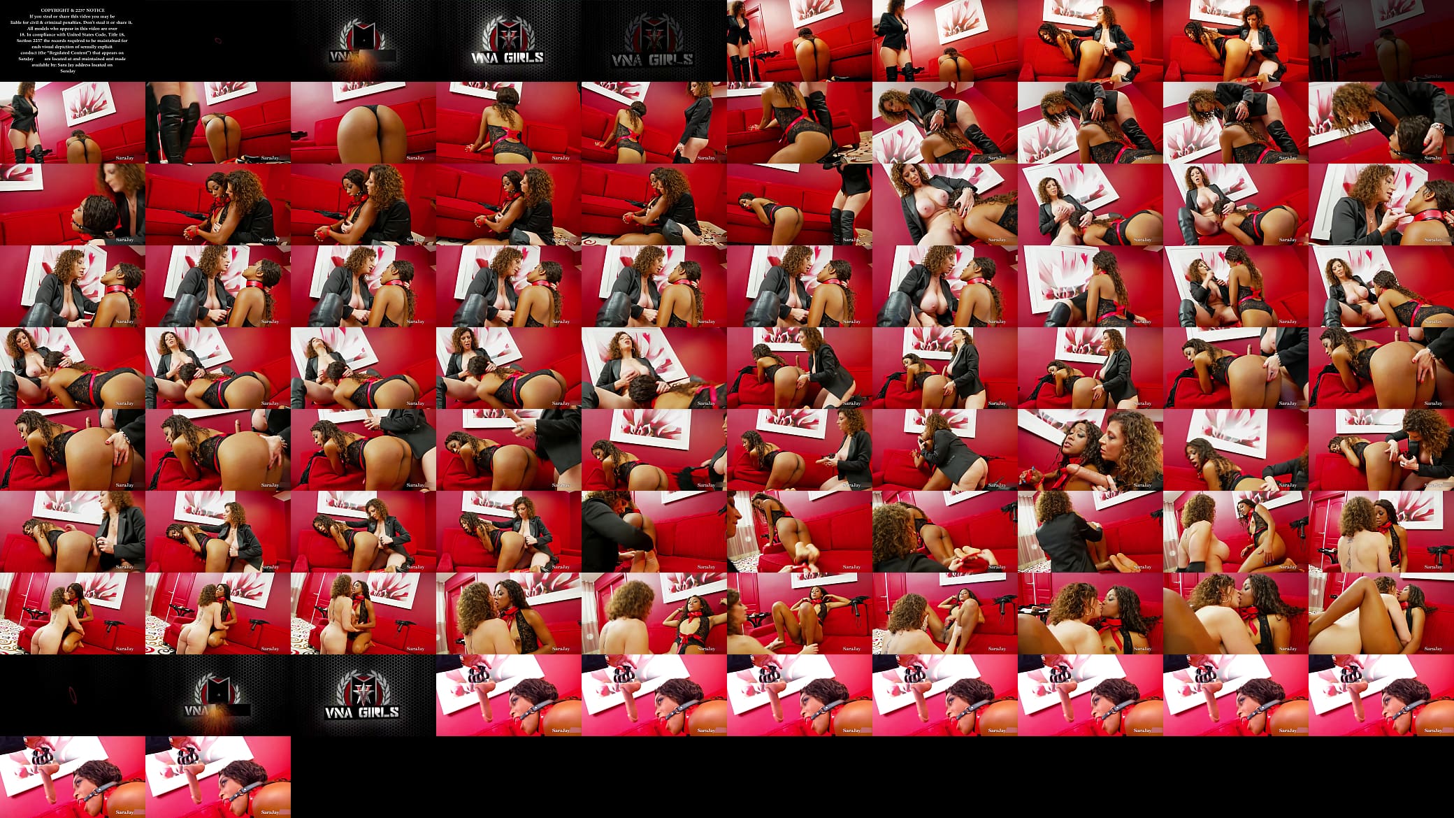The Sara Jay &amp; Ashley Sin&#039;s Lesbo Tongue &amp; Finger Fucking Show! 预览图