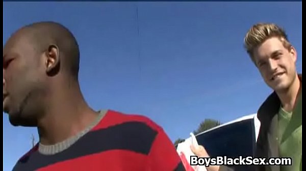 Poor white guy sucking black cocks to buy new t...