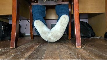 POV: Your Femboy Roommate Teases You with Their Soles (no Paint Version)