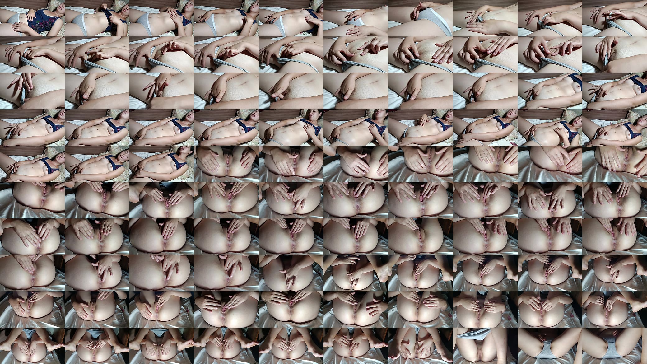 close-up of juicy holes in homemade masturbation 预览图