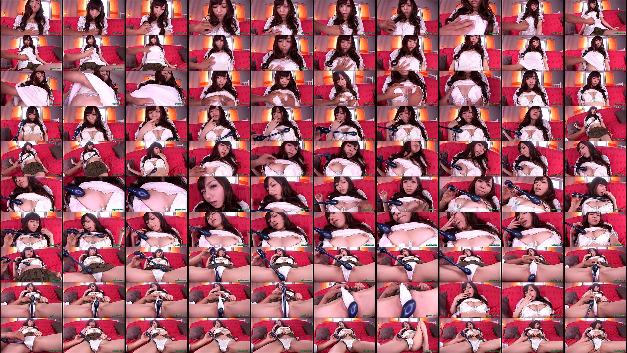 Cute Asian Girl Getting Her Tits Rubbed Nipples And Pussy Stimulated With Vibrat 预览图