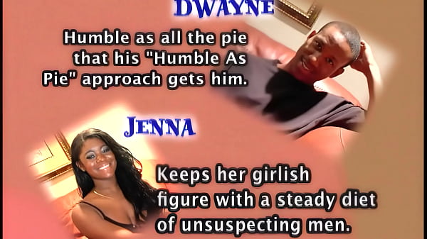 Sexy black woman with big boobs, Jenna Brooks, goes on a "first date" with a well hung...