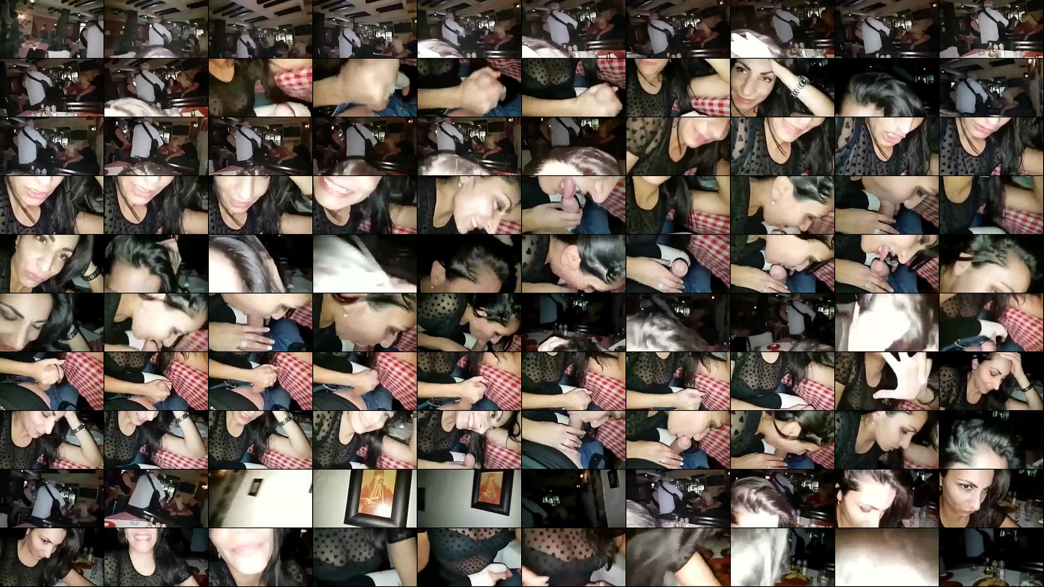 Handjob &amp; Blowjob in a restaurant 预览图