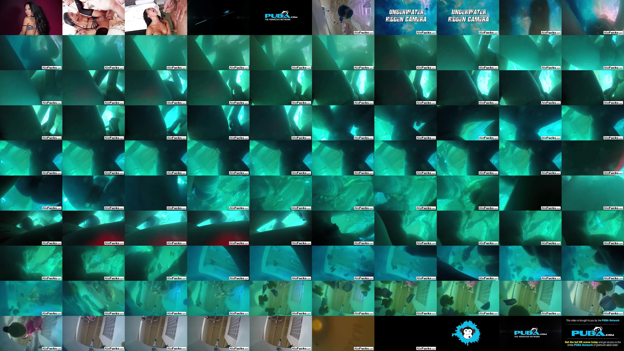 Underwater hidden camera lesbian fun with Alix &amp; Jenna 预览图