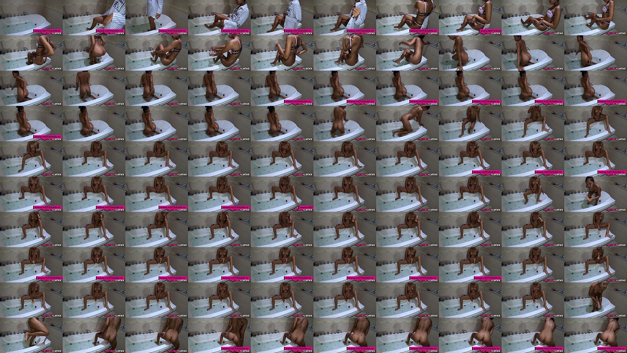 Horny Thai girl in bathroom 预览图