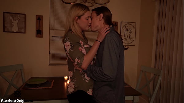 Couple celebrate their anniversary at home