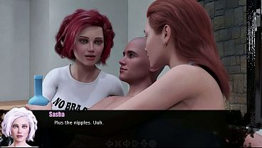 Adored by the Devil 13 - Sasha Shows Full Nude Body and Hannah Goes Topless