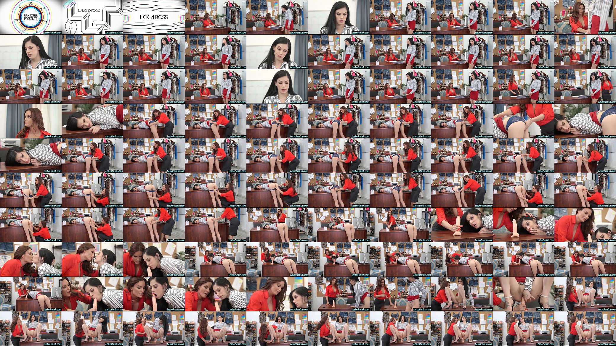 (Diamond Foxxx &amp; Bobbi Dylan) Lez Girls In hard Punish Sex Tape Using Sex Toys clip-09 预览图