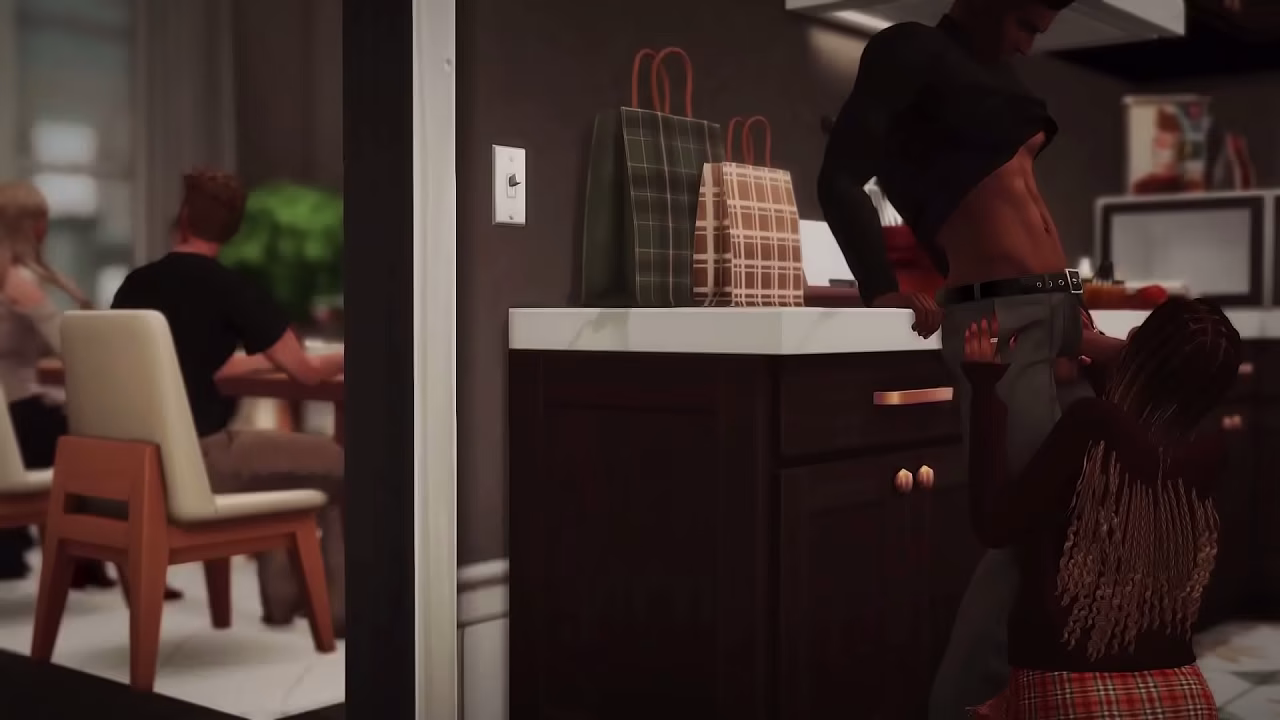 exes fuck in secret behind their friends backs