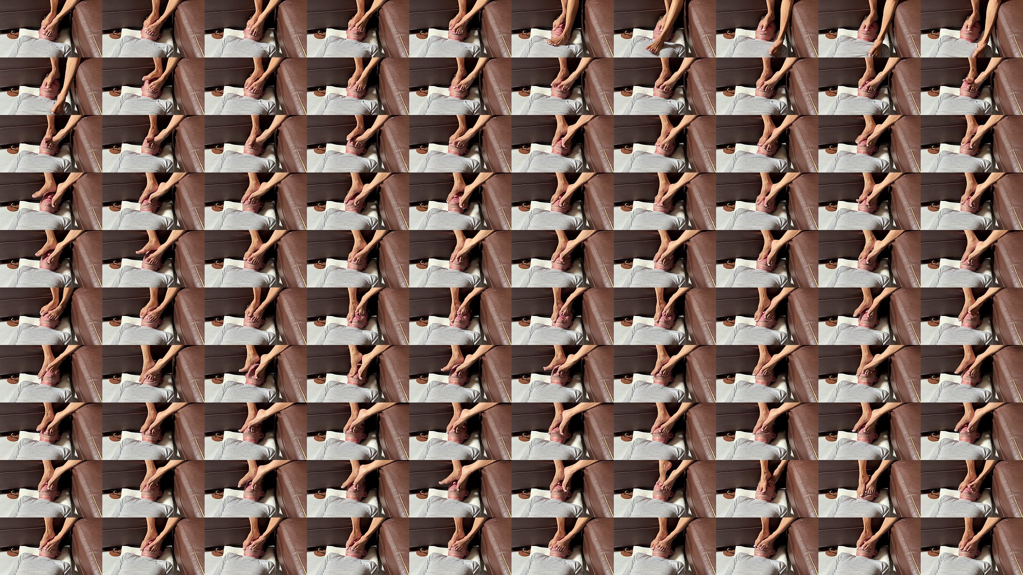 Face Full of Feet Asian Foot Domination of Husband 预览图