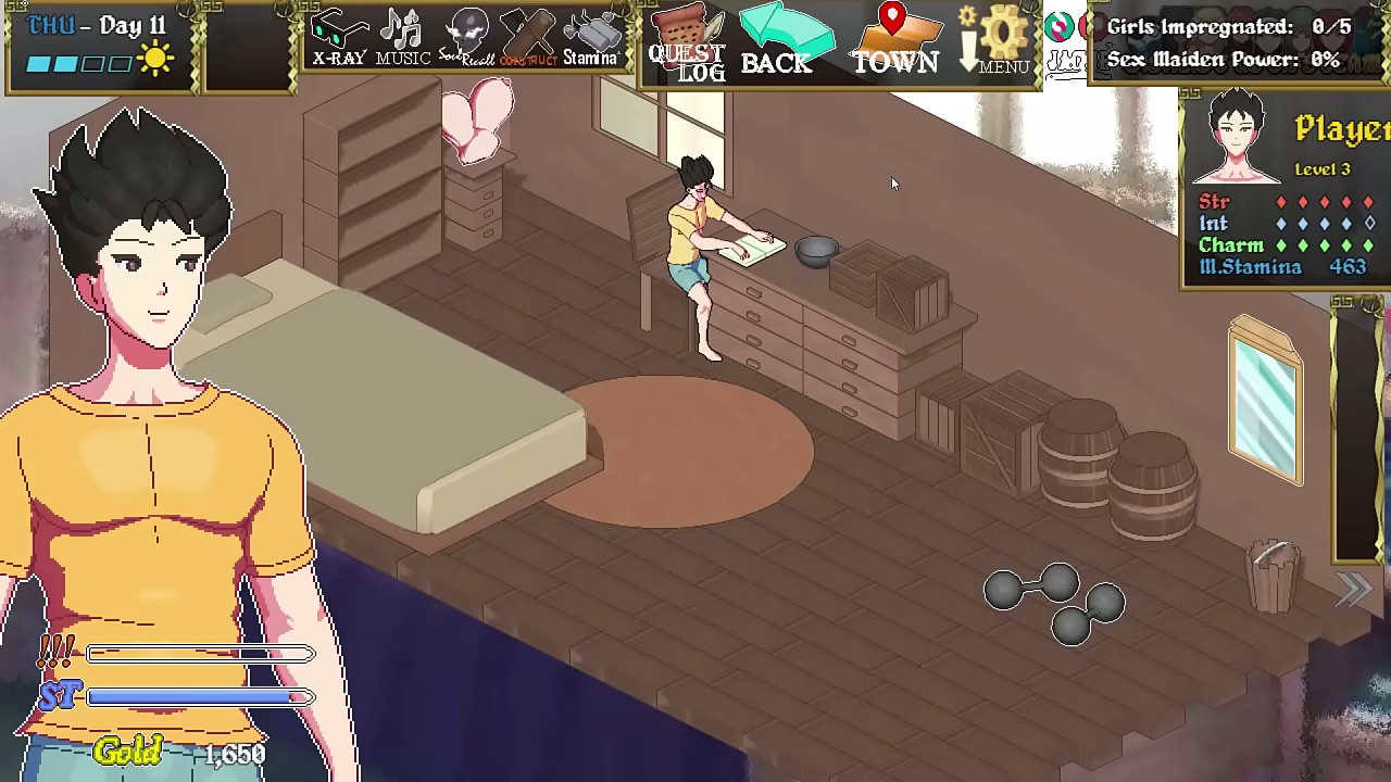 Isekai Awakening (ep 2) &quot_Deepthroating my local baker&quot_