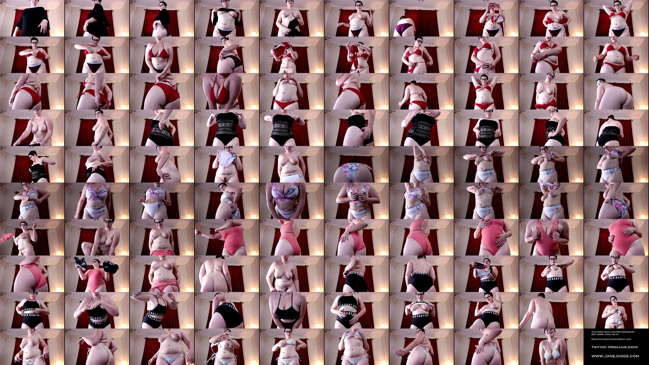 Trying on Bikinis and Swimsuits 预览图