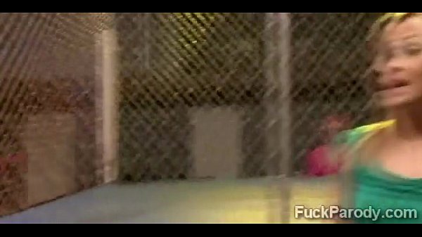 Hot wrestler gets in the cage with a guy to struggle with his 2014-3min-render-6