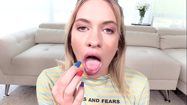 KHLOE KAPRI Big Cock POV ANAL All The Way Down Deepthroat Facefuck and Cum Swallow - WoW! A