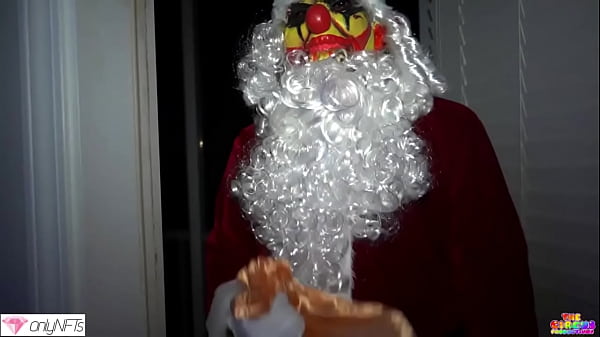thought she was getting presents ended up getting Santa Dick