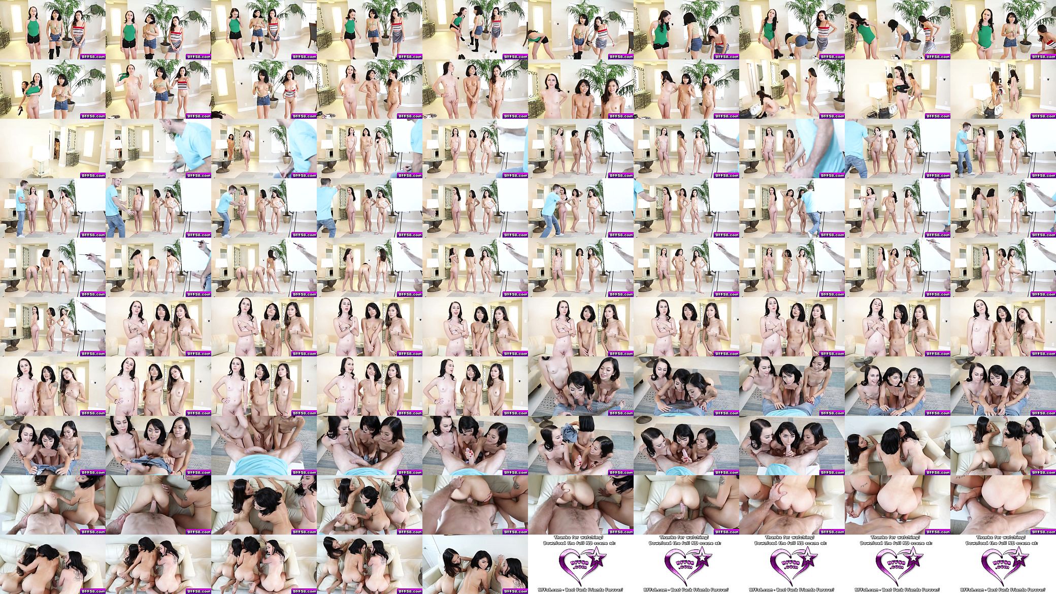 Brick Danger spreadeagle fuck the models wet pussies! 预览图