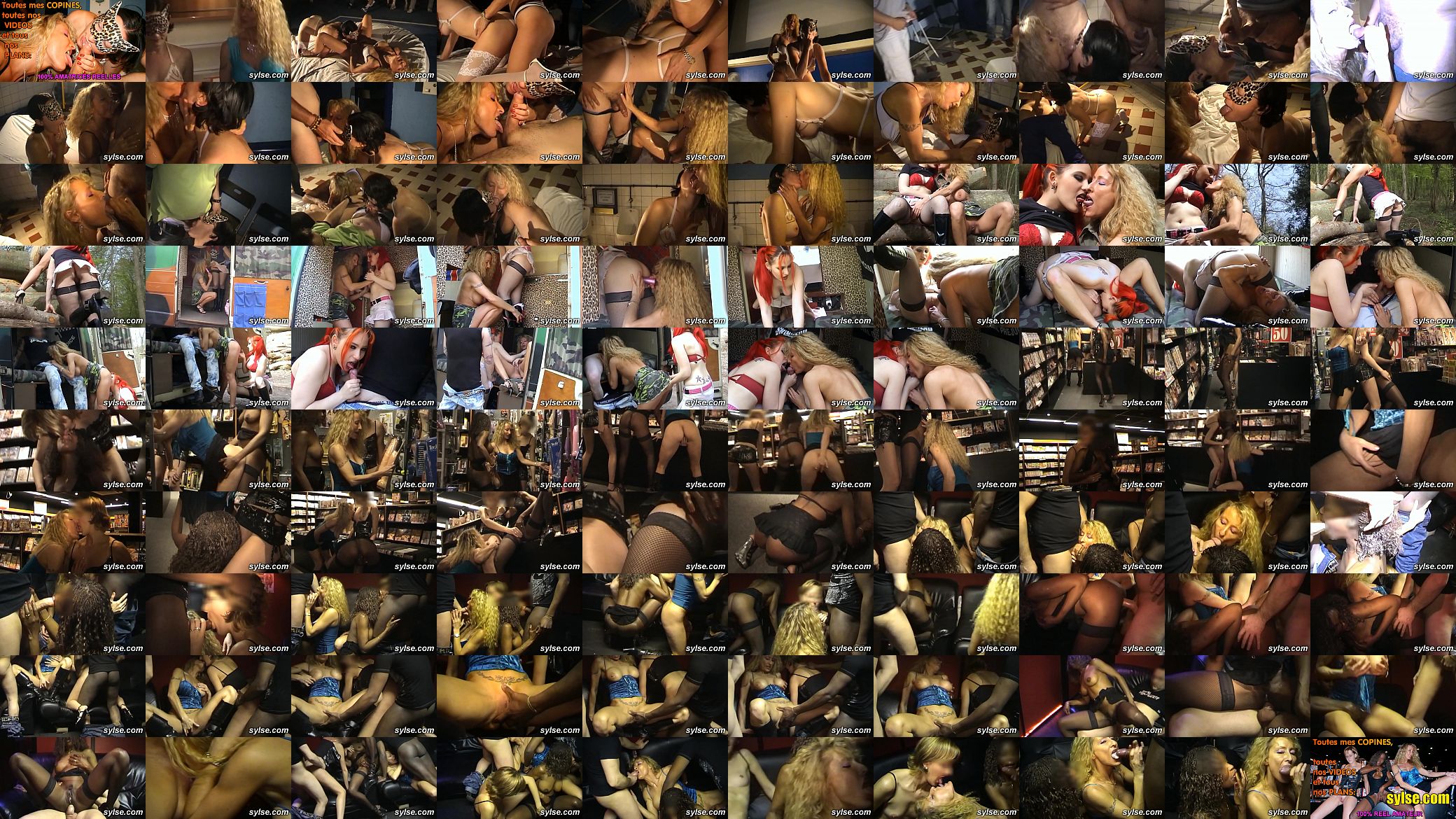2 french MILFs amatrices en bukkake dans un cinema 预览图
