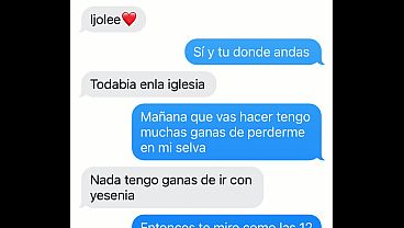 Se pone ganosa cuando le escribo todo lo que le voy hacer
