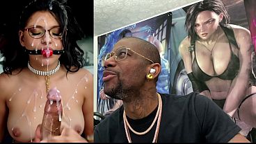 Ball Gagged Nico Gets Cum Covered, Cum Covered Lady D, Quiet With The Braids Deepthroating BBC, Yuffie Getting Missionary Fucked, AI Generated