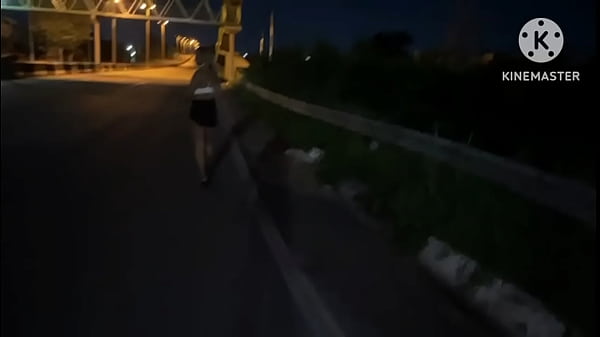 WIFE HAS SEX ON THE STREET WITH A GIFTED MAN