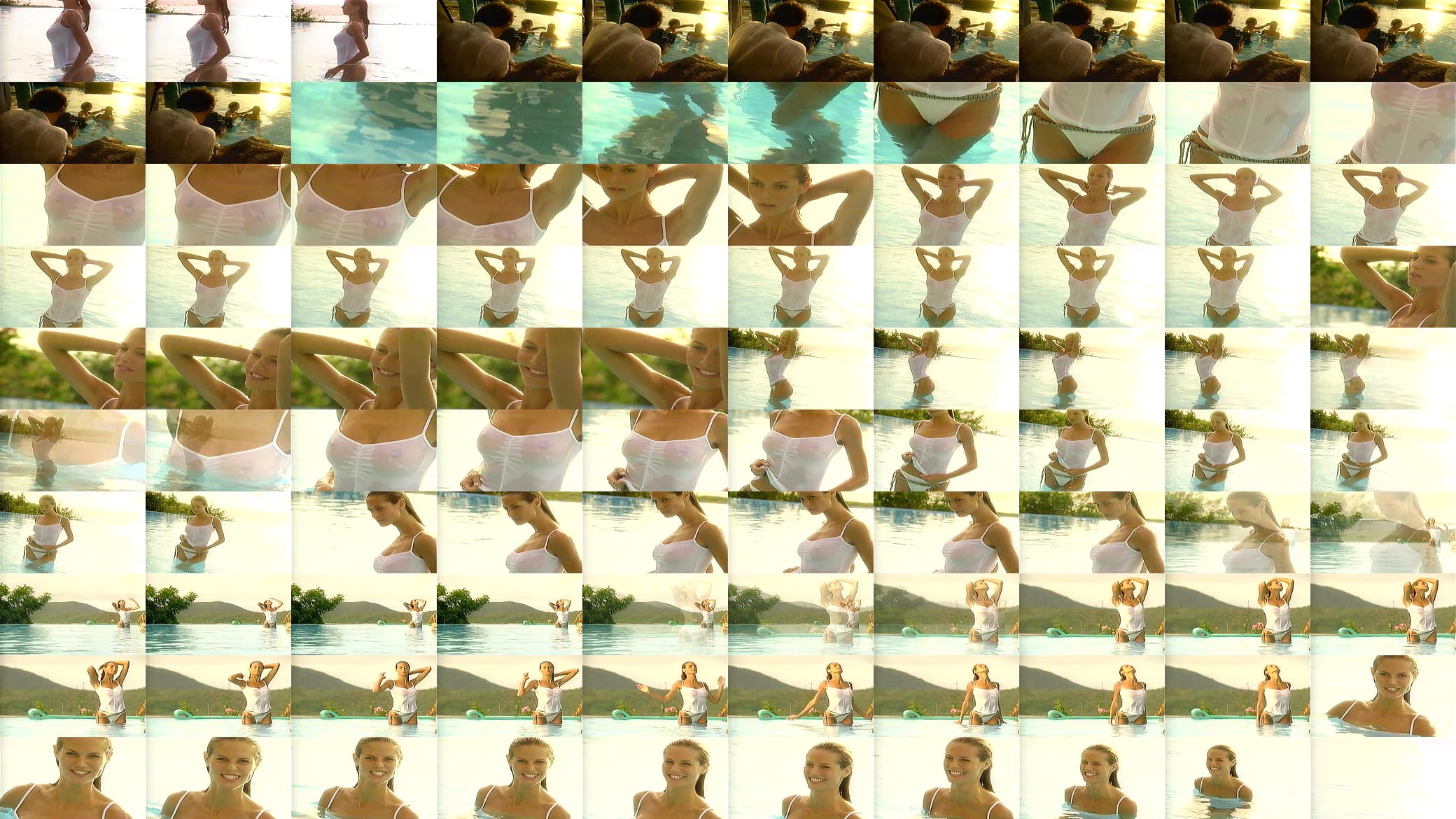 Heidi Klum &bull; Sports Illustrated Swimsuit (1999) &bull; Wet T-Shirt 预览图