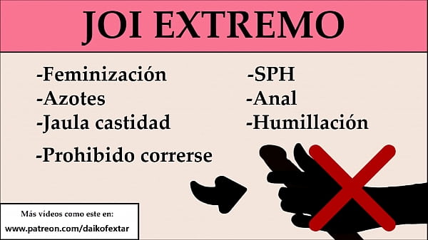 EXTREME JOI: Anal, feminization, SPH, Spanking, ...