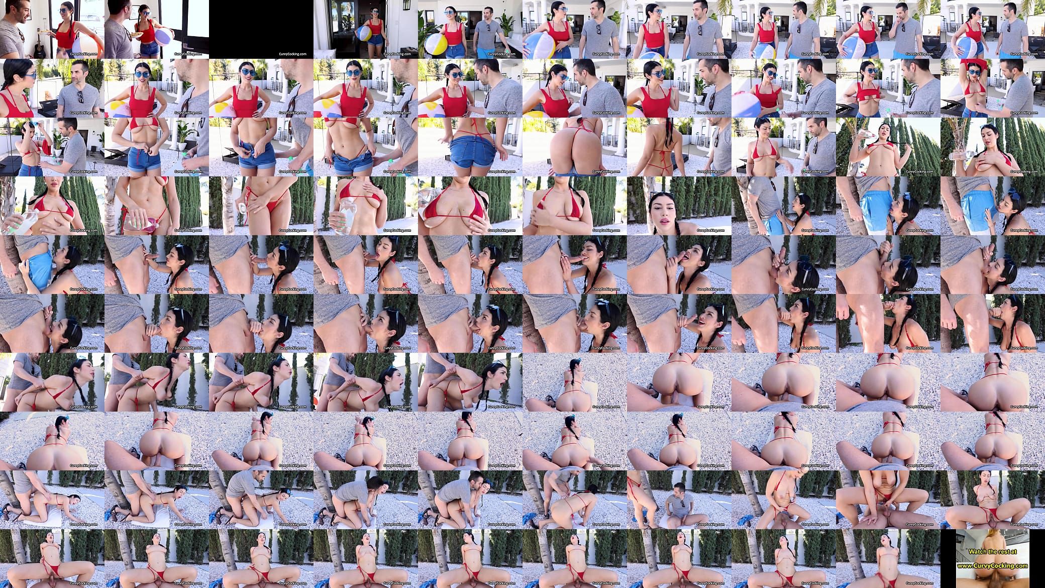 Curvy bikini neighbor craves for dicking 预览图