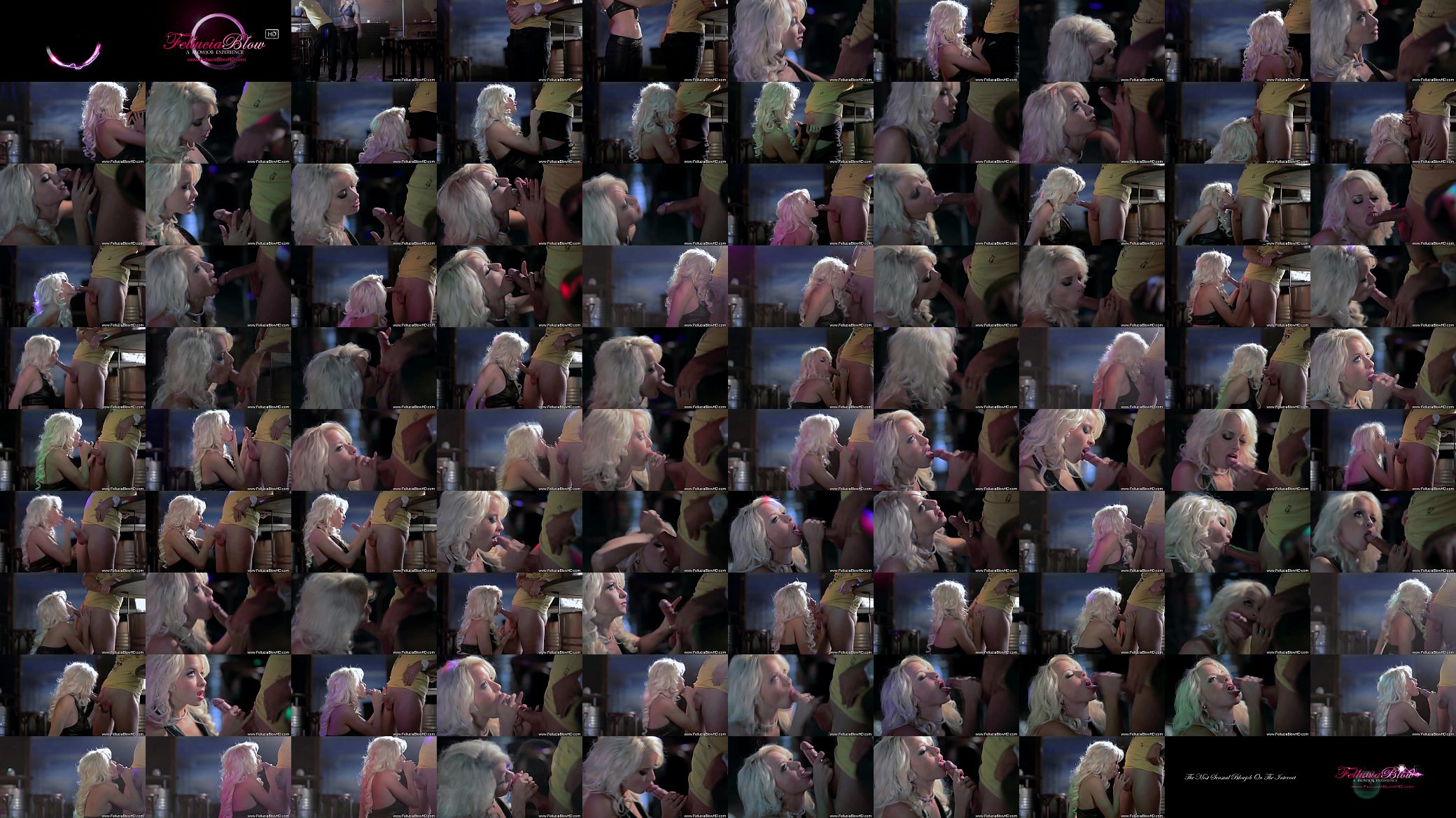 Sparkling And Snesual Blonde Blowjob 预览图