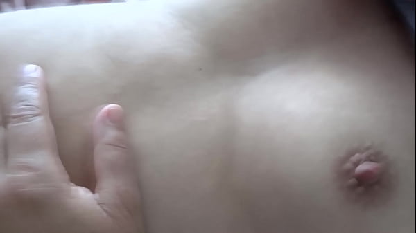 Spying on beautiful stepmom in underwear and naked, big hairy pussy
