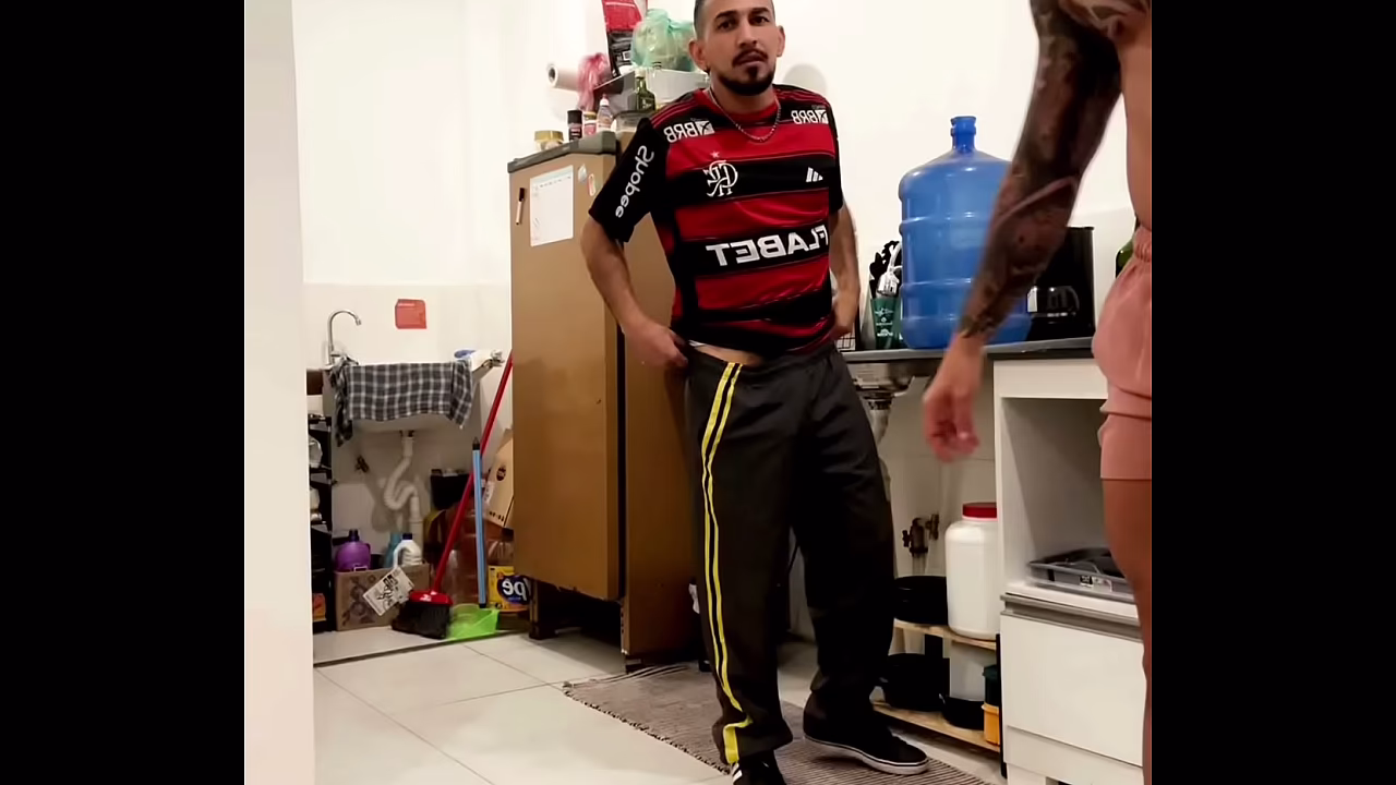 The water delivery guy showed up different... the tension was so strong you could clearly feel the bulge