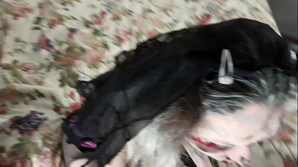 zombie asian wife smokes, risen from the grave sucking dick