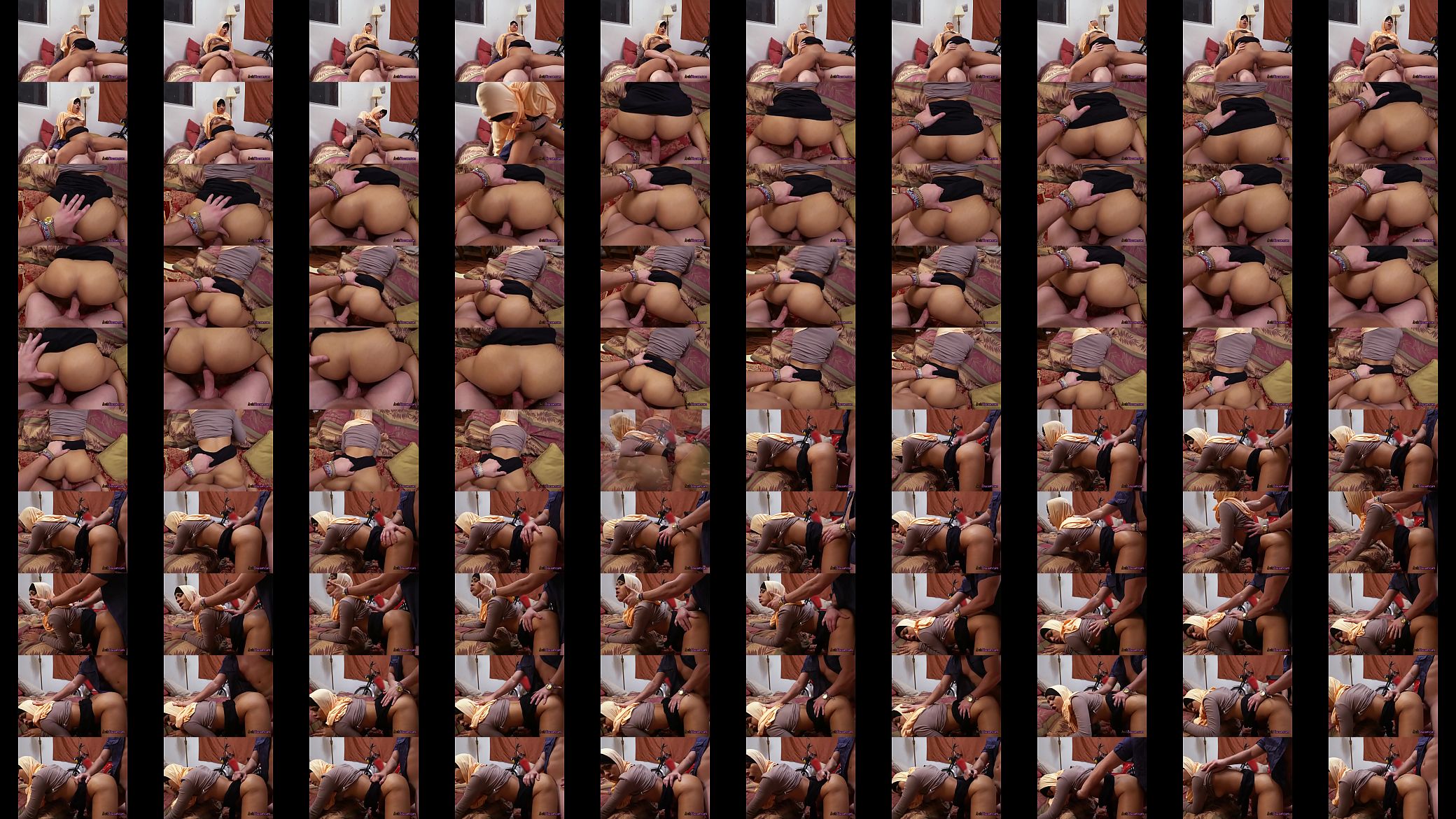 Arab Hoe Nikki Kay Has Her Pussy Rammed Hard 预览图