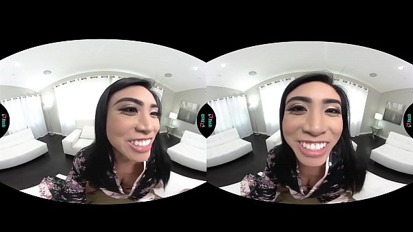 VRHUSH Ember Snow toys her tight Asian pussy