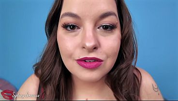 Weak for My Plump Lips - Seductive Lipstick Goddess Sydney Screams Drives Your Lipstick Gooning Even Further As You Become More and More Weak for Her Lips - Lipstick Worship, Gooning Encouragement