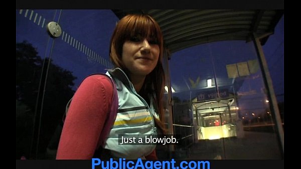 PublicAgent Lucy Gets my big cock in her behind the train station.